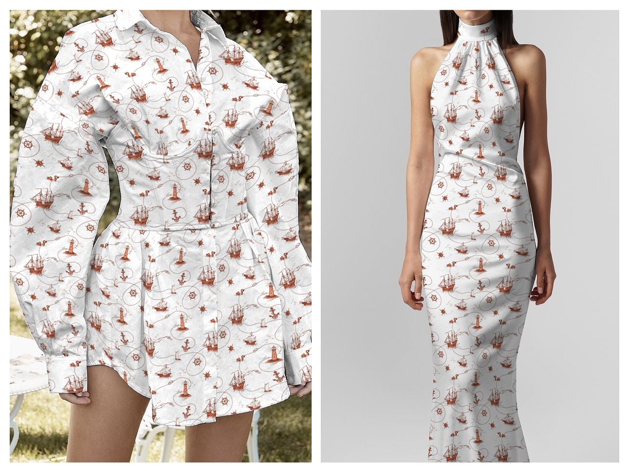 Ткань Лён  20225 6
