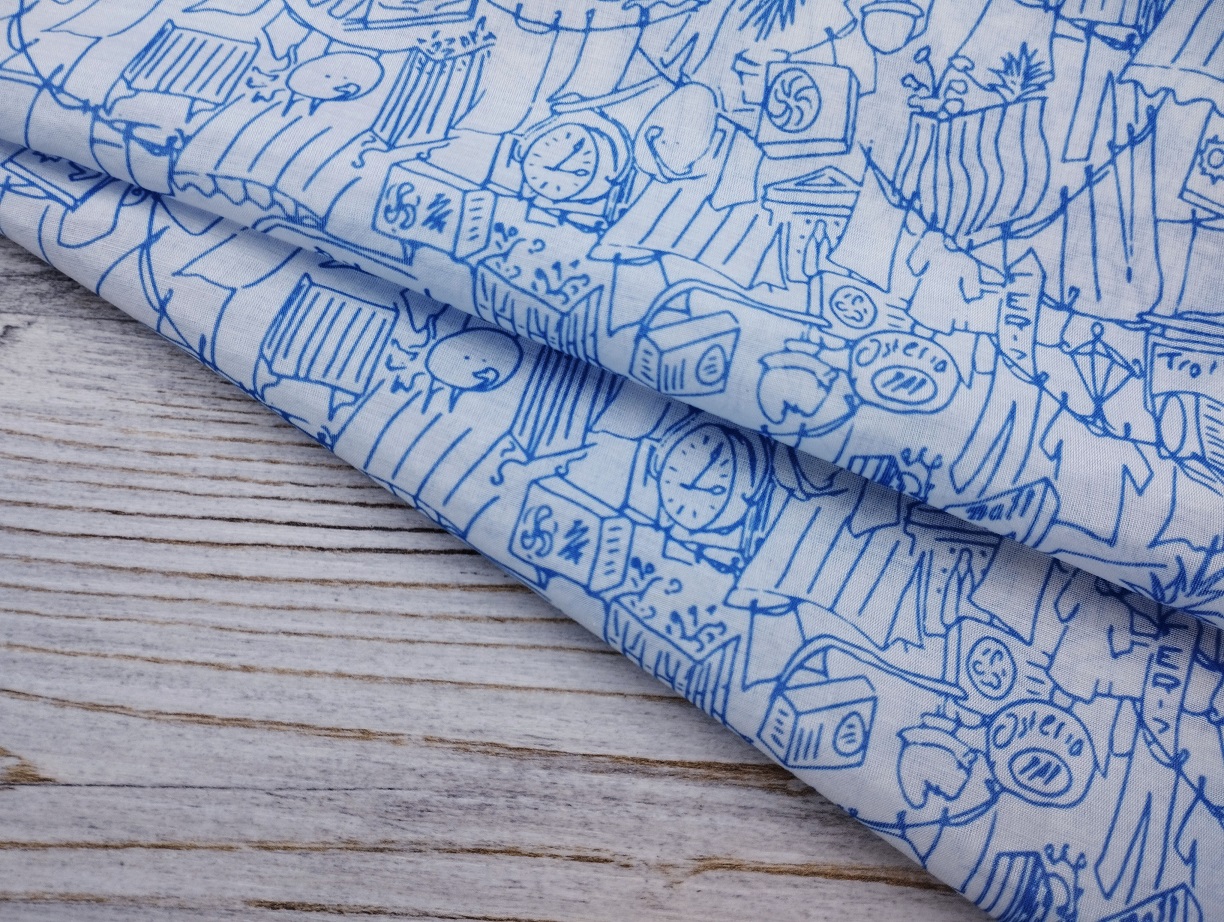 Ткань Муслин  13462 4