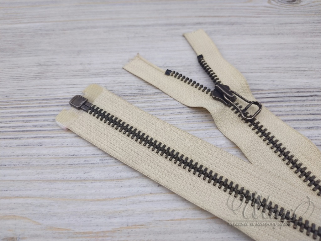 Молнии МЕ 65см 5 1з х/б молочный б/з  72287 4